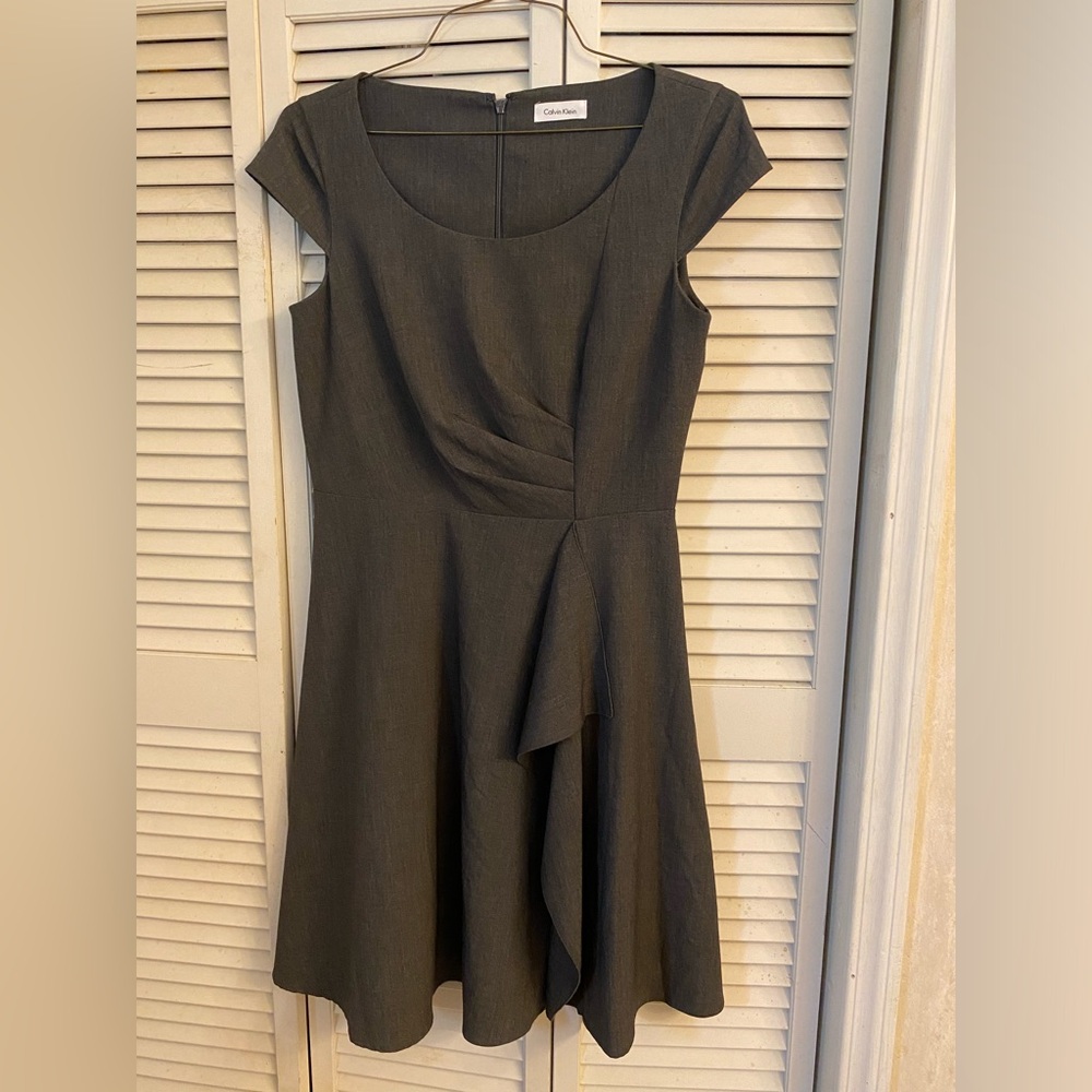 Calvin Klein grey dress